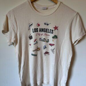 Re/Done Hanes Los Angeles Tee